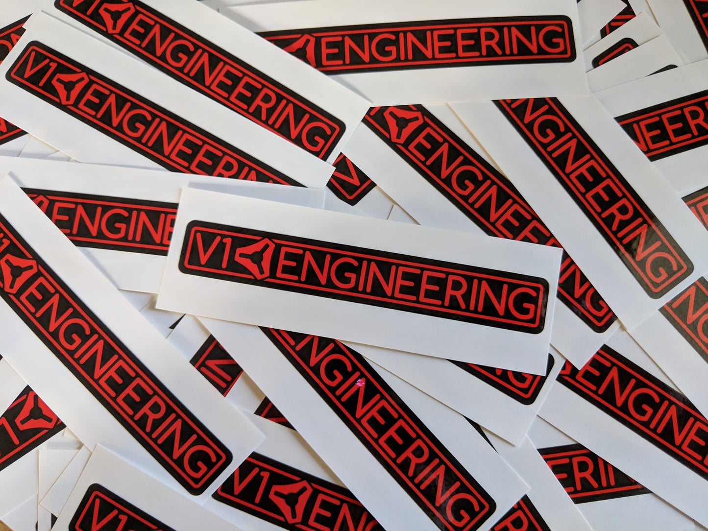 V1 Engineering Sticker - Long
