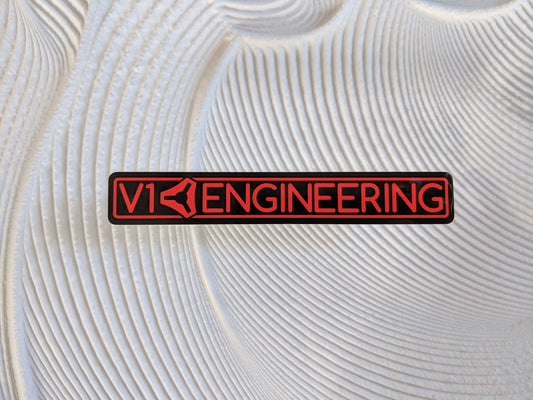V1 Engineering Sticker - Long