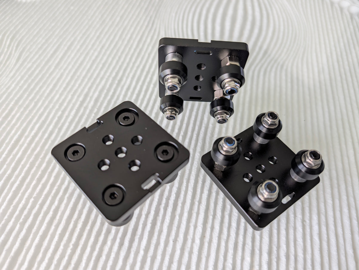 50mm V-Wheel Plate Set