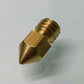 0.4mm Brass Nozzle for 1.75mm filament M6 Thread