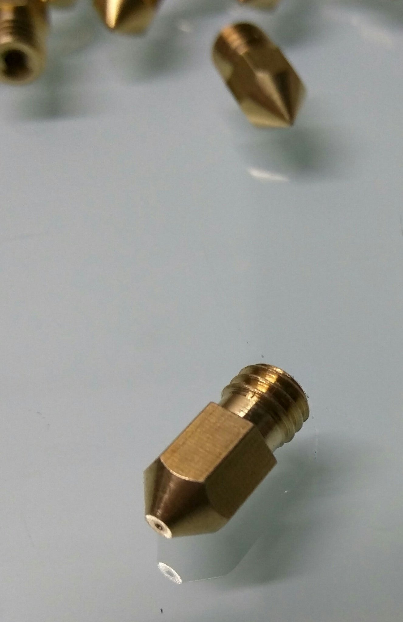 0.5mm Brass Nozzle for 1.75mm filament M6 Thread