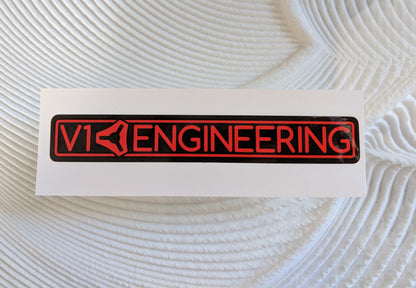 V1 Engineering Sticker - Long